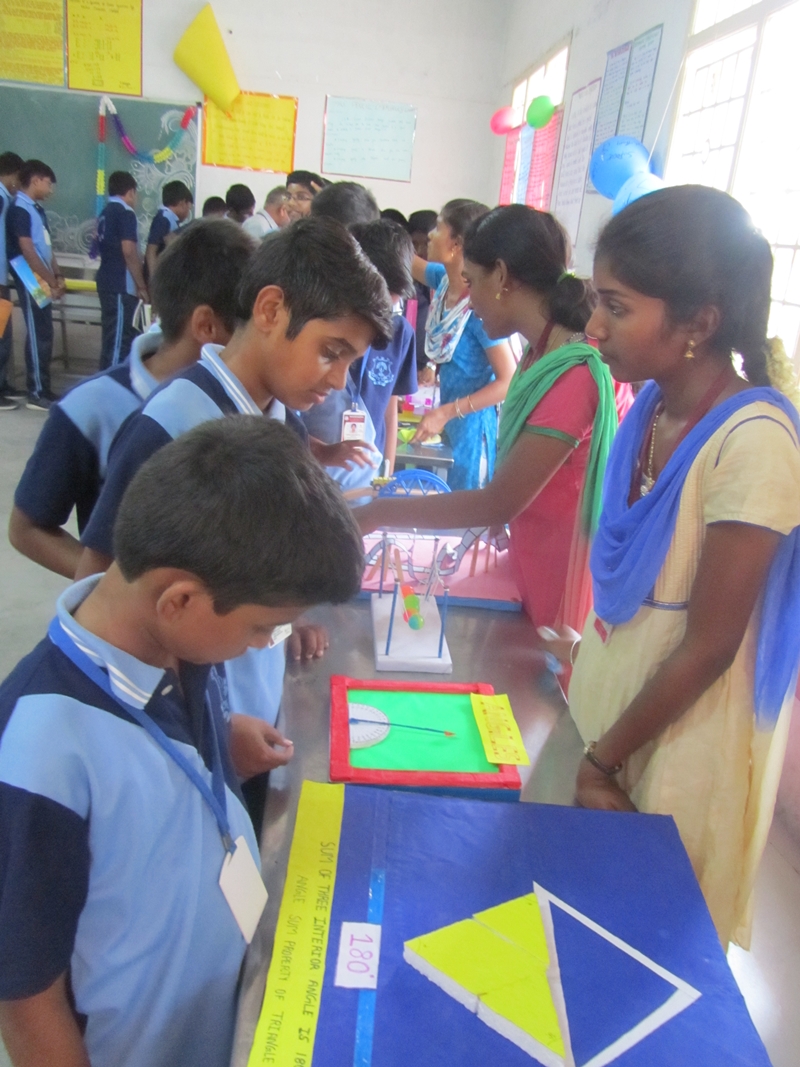 Iskcon Discourse for Students and  Maths Expo Vist